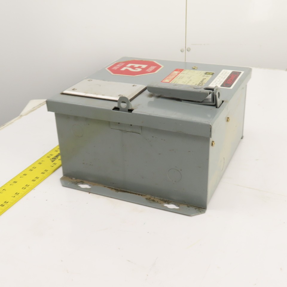 Square D SK5271S Class 9070 Transformer Disconnect Pri 230/460V Sec 115V 4.35A
