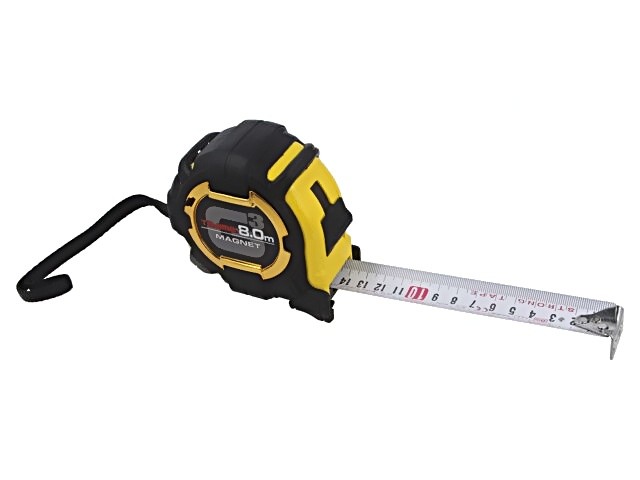 G3M780MTD215Y Tape Measure L: 8m W: 27mm ABS Class: II Double Sided TAJIMA