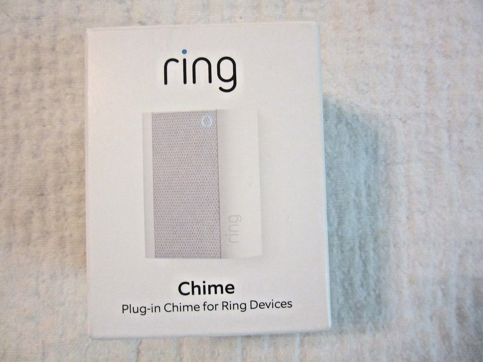 Ring Chime 2nd Generation 5F67E9 Plug In Chime for Ring Devices NOB