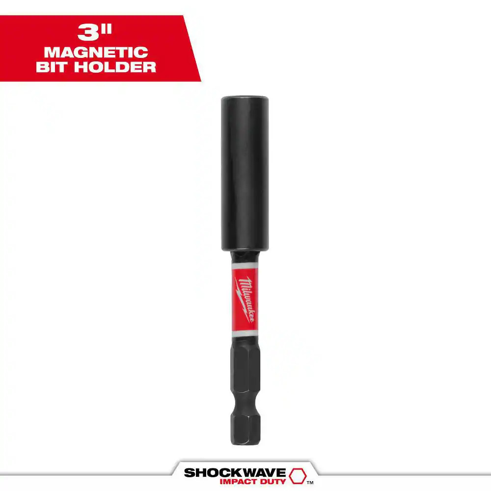 SHOCKWAVE Impact Duty 3 In. Magnetic Bit Holder