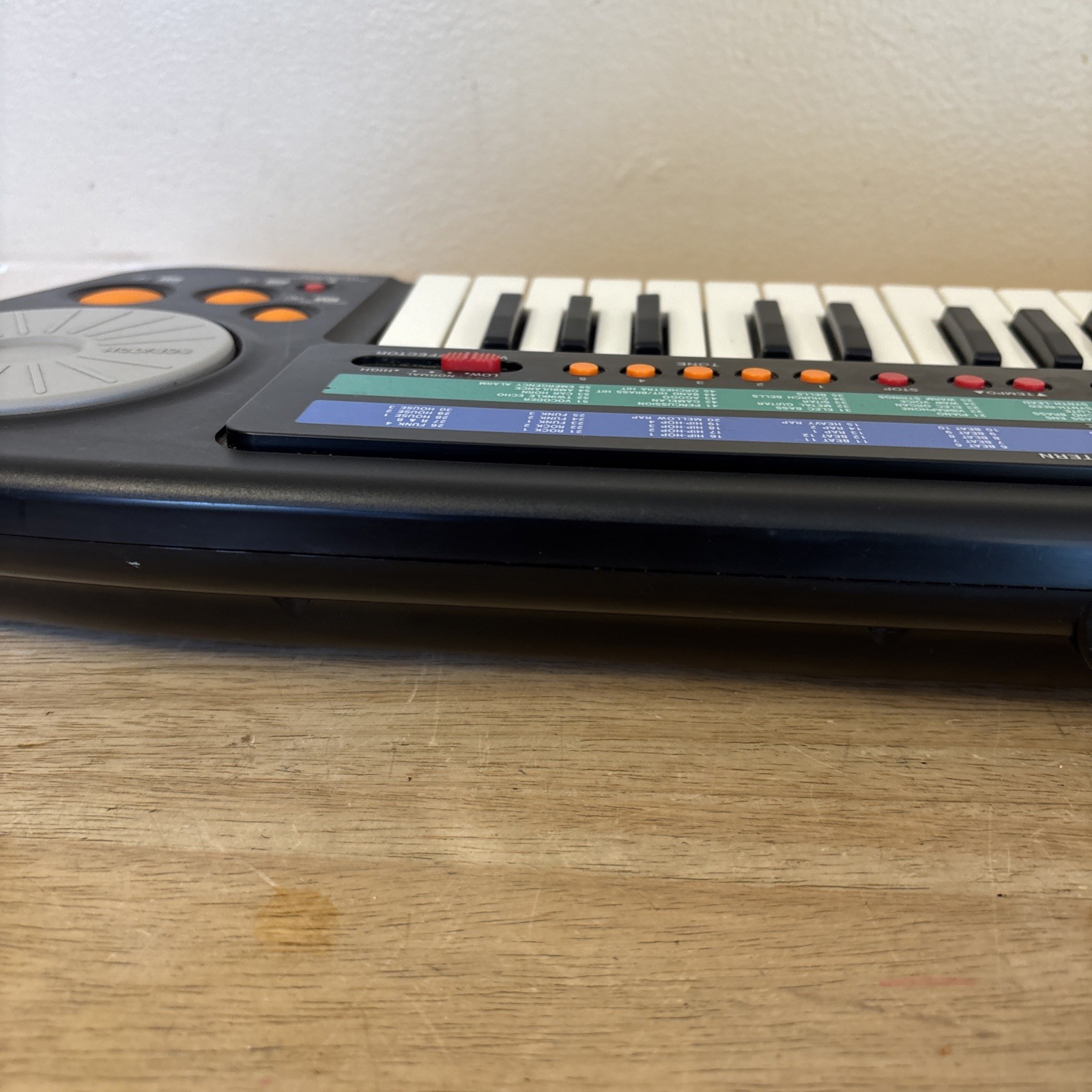 Vintage 1991 Casio Rapman Rap-1 Electronic Keyboard Voice Effector Working READ