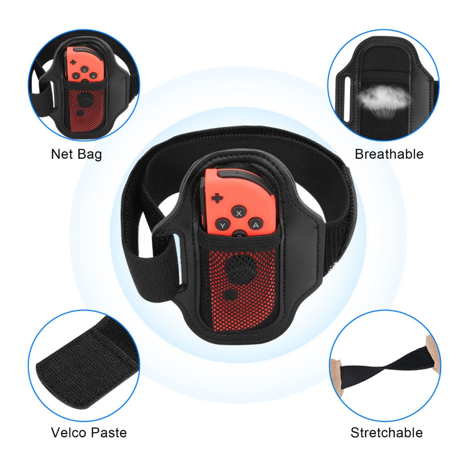 2Pack Leg Straps for Nintendo Switch OLED Joy-Con Controller Ring Fit Adventure