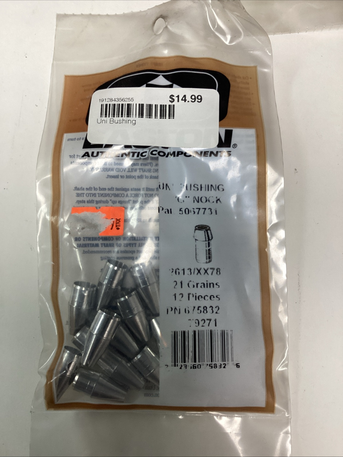 Easton 2613/XX78 Uni-Bushing 12 Pack