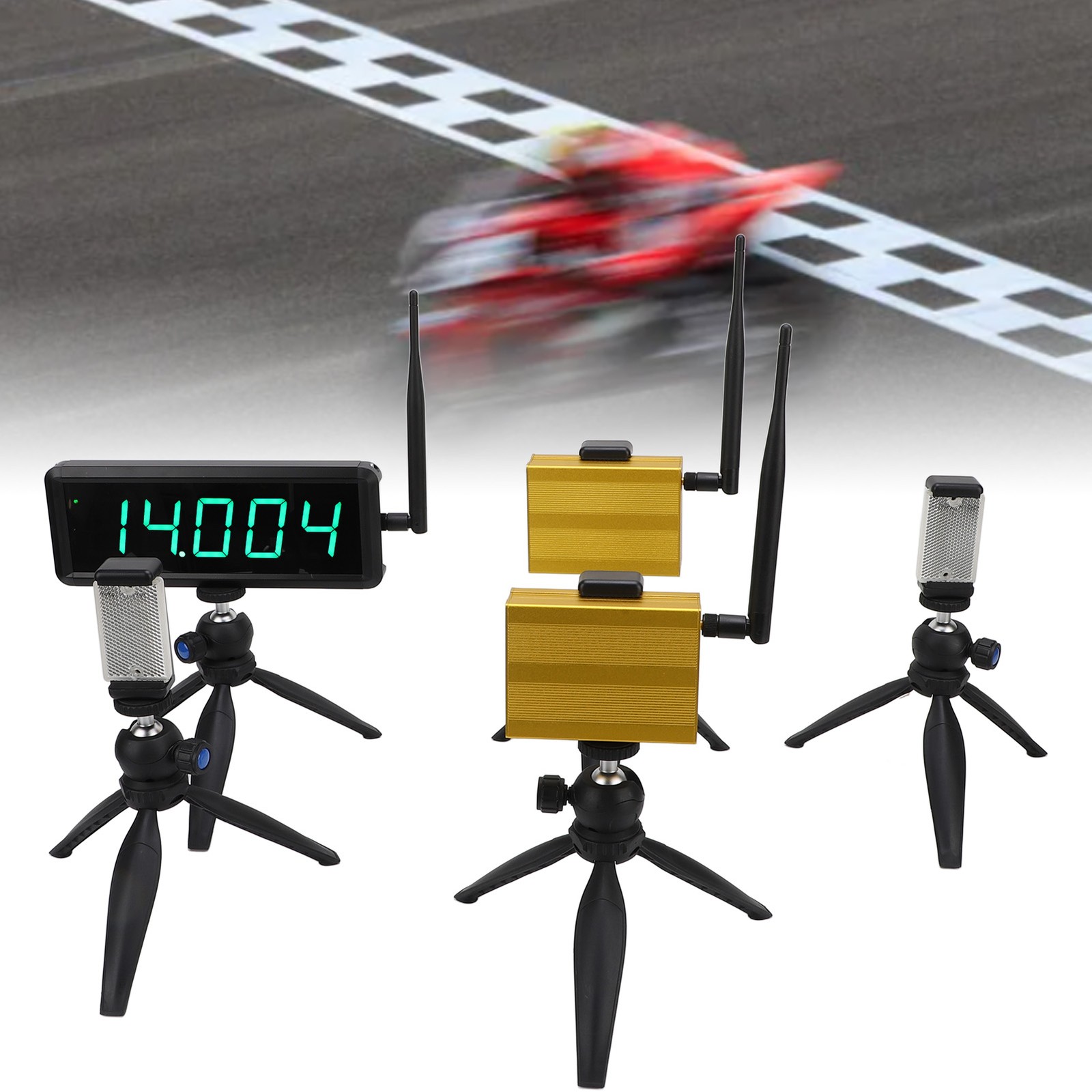 Wireless Timer With Auto Reset Function For Sprint Race Track Popular
