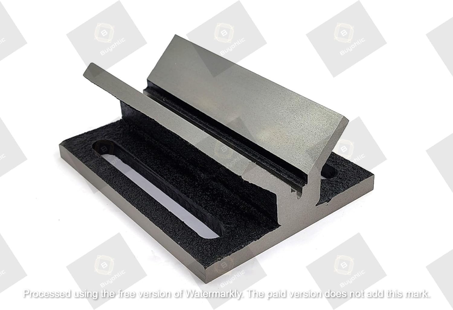V Block Jig Fixture for Center Drilling Round Workpiece, 2" Capacity