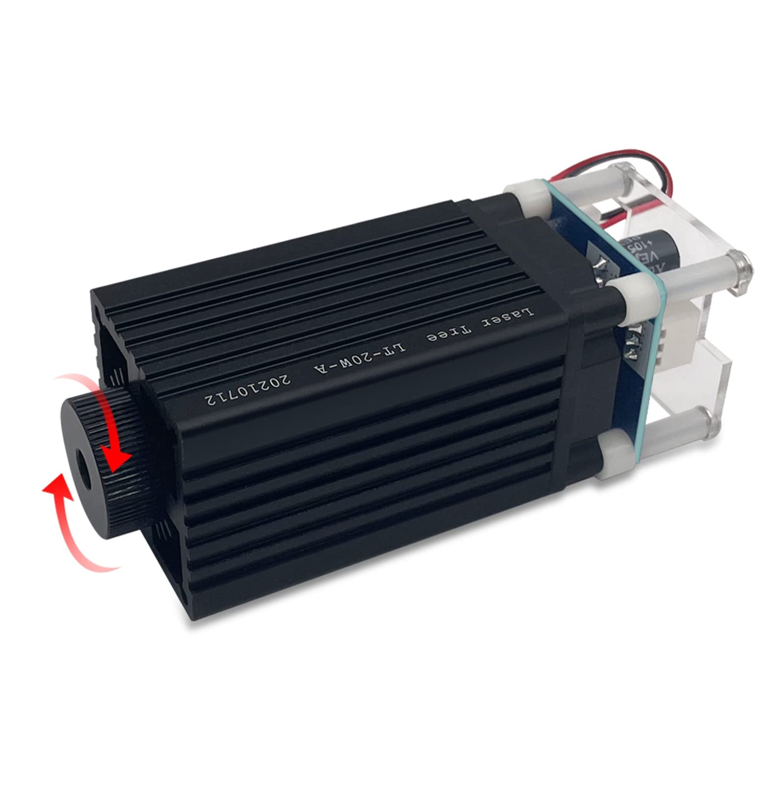 Laser Engraver Module, 4000mW Optical Power, Laser Engraving Cutting Module, ...