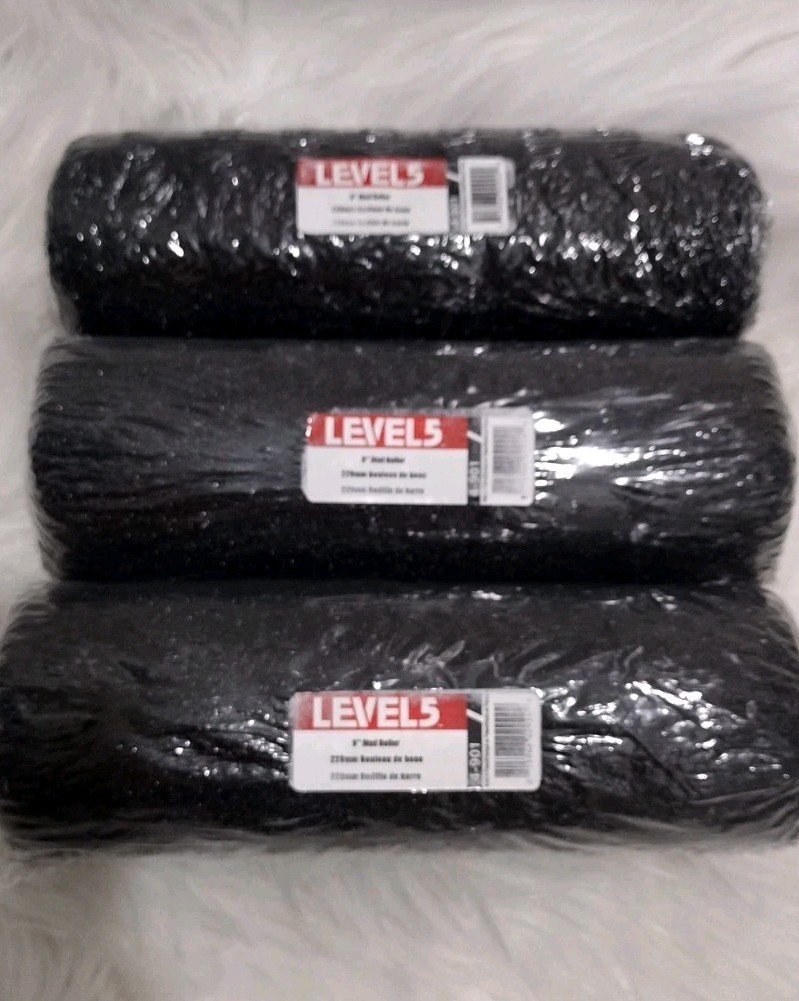 3 Pk LEVEL5 9" Drywall Compound Roller Cover | 4-901