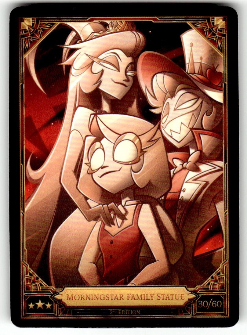 Hazbin Hotel Season 2 30/60 MORNINGSTAR FAMILY STATUE 2nd Edition NON-FOIL