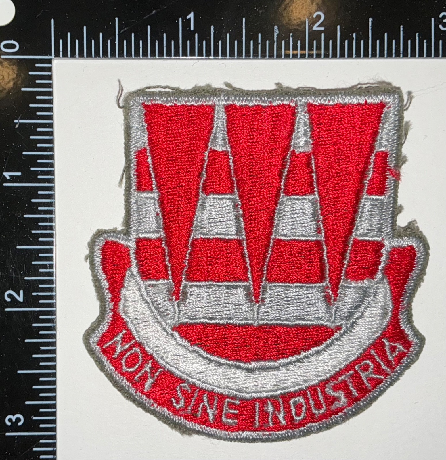 Cold War US Army 63rd Engineer Bn US Made Patch