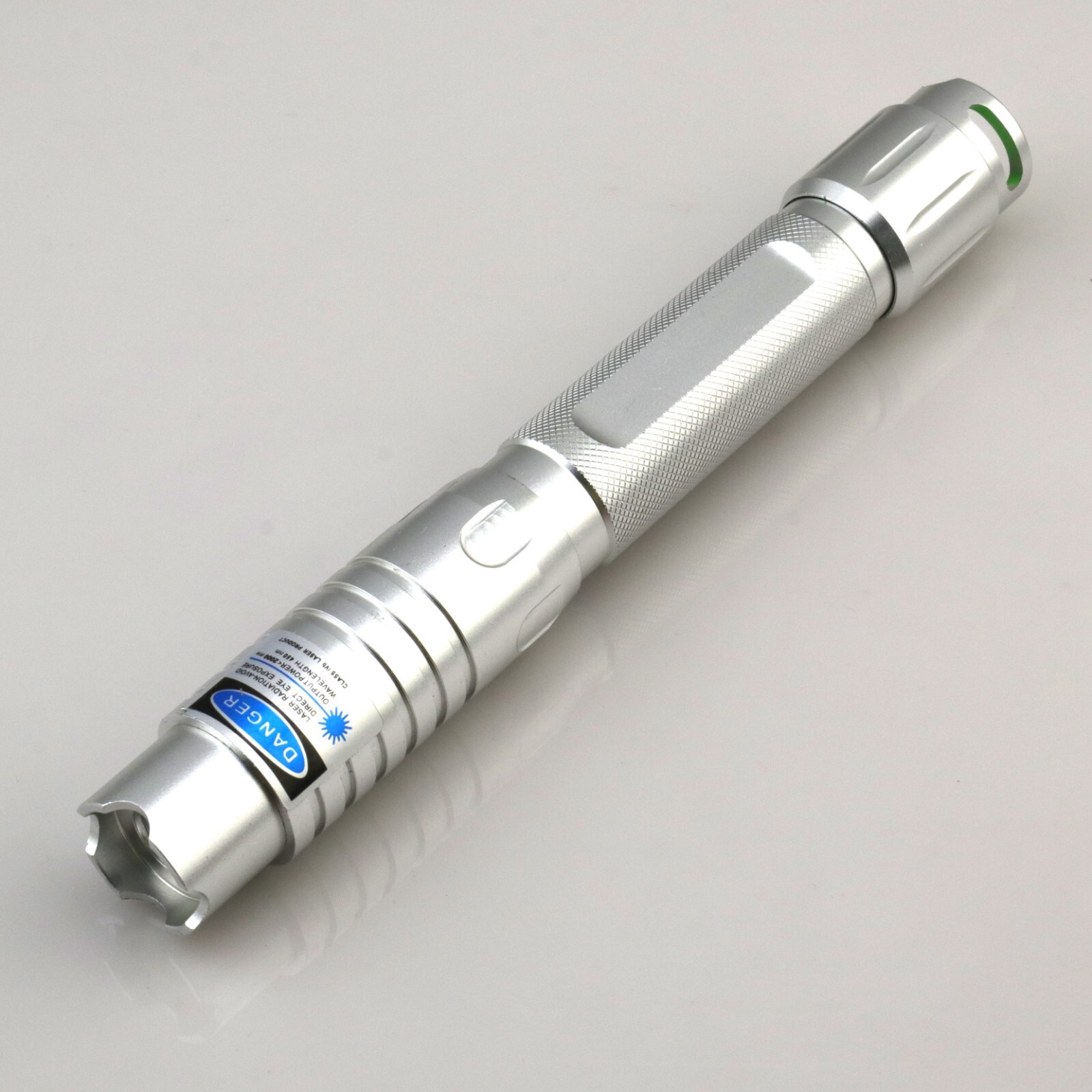 GQ1 520nm Adjustable Focus Powerful Green Laser Pointer Visible Laser Beam