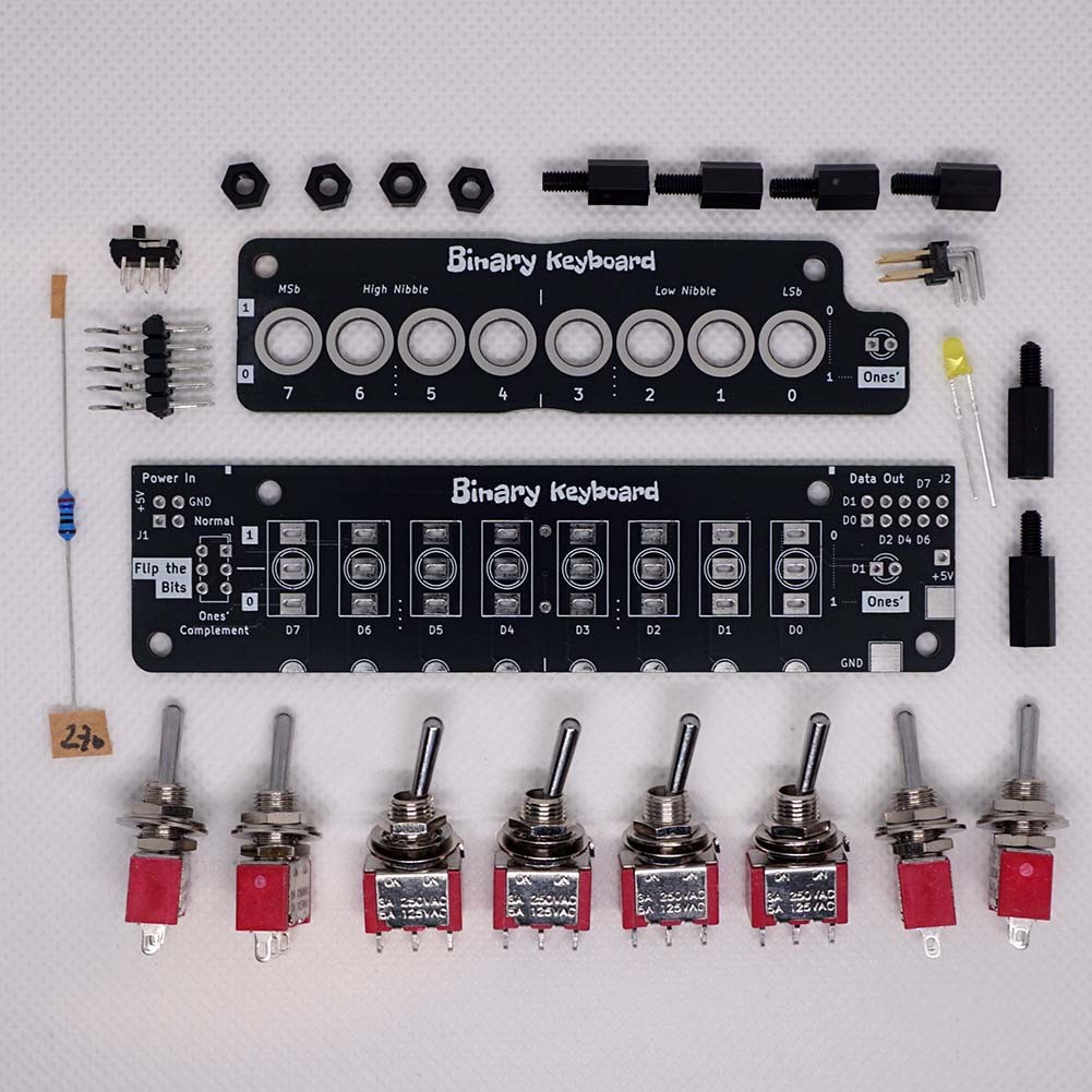 8-bit Workbench™ + Binary Keyboard DIY Kits by 8BitFlux