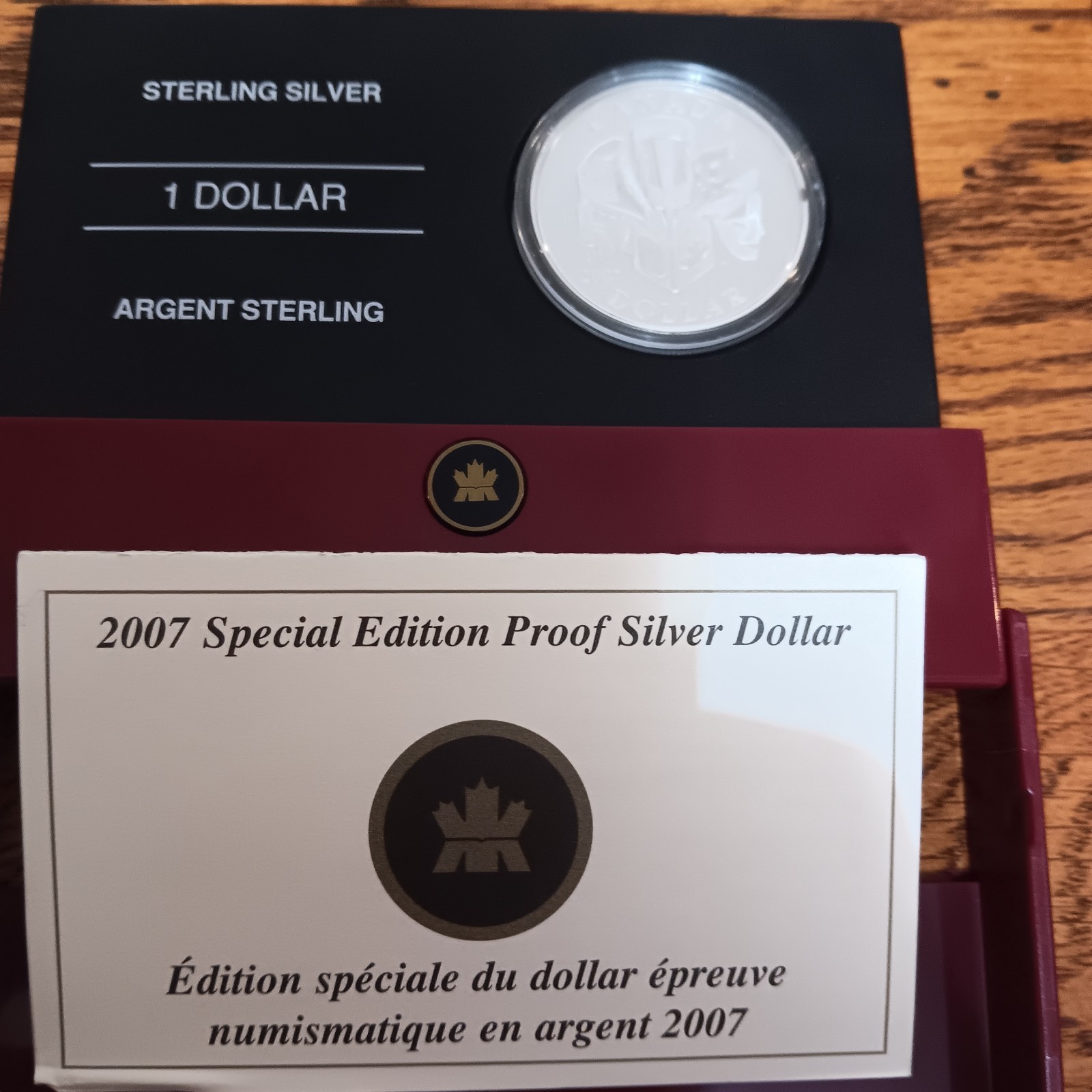 2007 Canada Cel. Of The Arts Sterling  .925 Silver Dollar #33