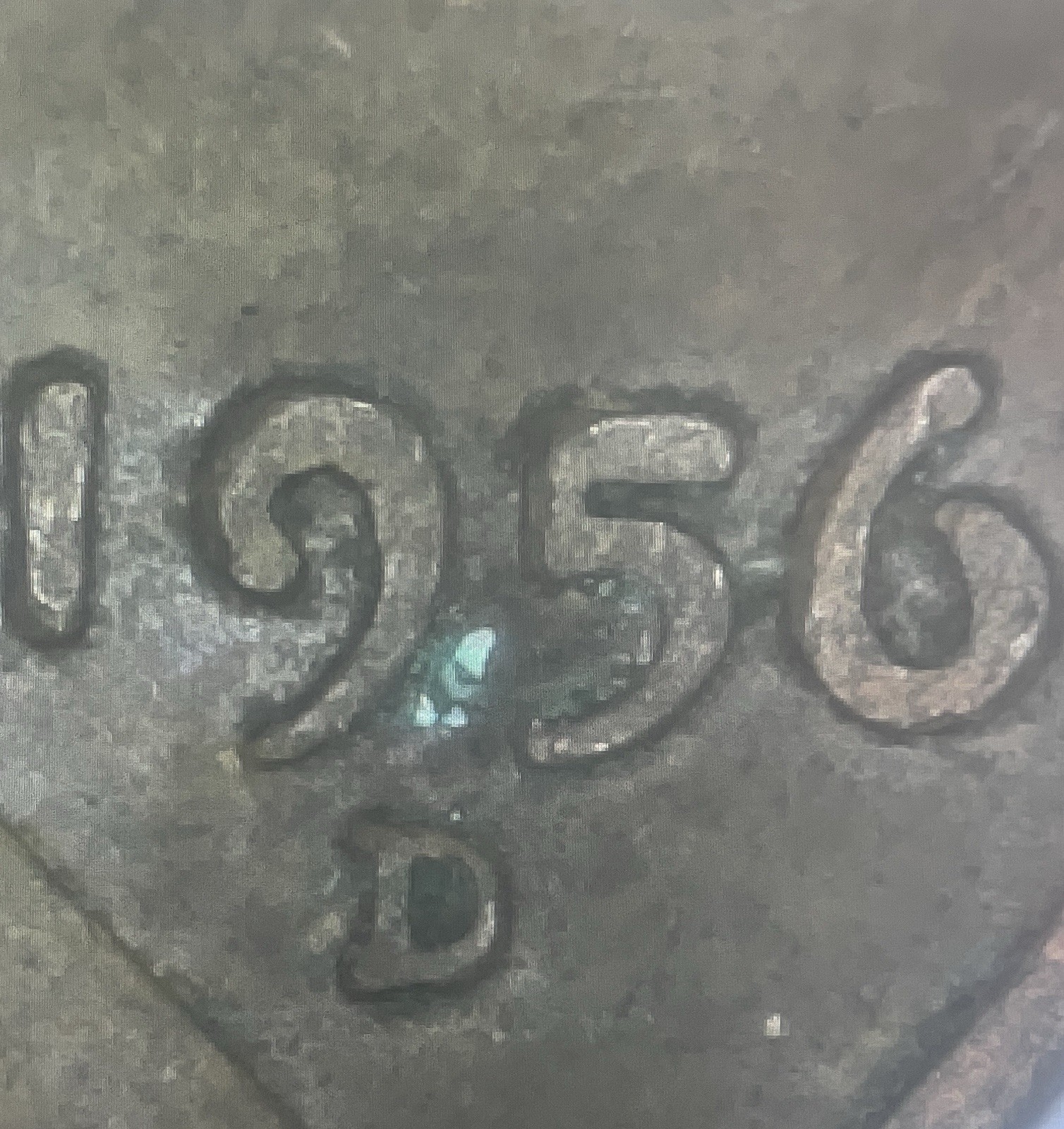 1956 D  Lincoln Wheat Cent DDO /RPM D/D Penny Doubled Die