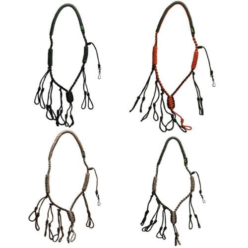 Paracord Game Call Lanyards 10 Loop + Whistle Clip - FIBRUS QUALITY MADE