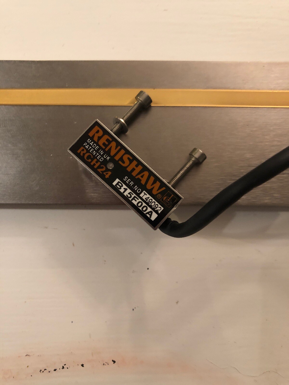 Renishaw Rgh24 B15F00A Readhead Linear Encoder With 33in Strip
