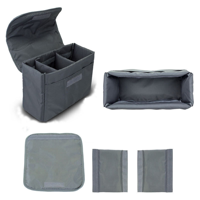 Camera Insert Liner Padded Protective Cover SLR Pouch DSLR Lens Case Storage Bag