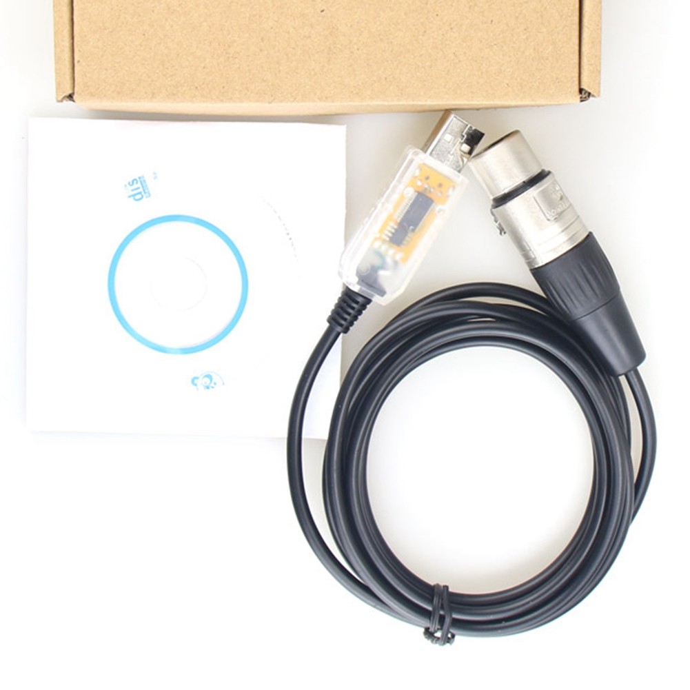 USB To Interface Adapter LED DMX512 Computer PC Stage Lighting Controller9936