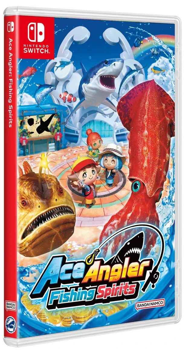 Ace Angler: Fishing Spirits (English) - Nintendo Switch Sealed Game (2022 Sim)