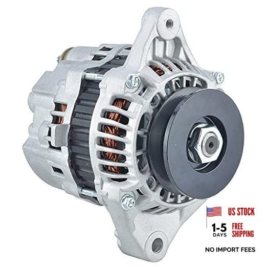 Alternator Compatible with/Replacement for Kubota M7040F, M7040DT, M7040HD