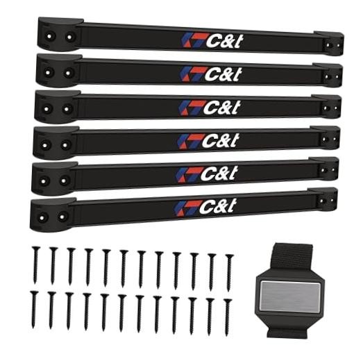 Magnetic Storage Organizer Tool Holder, Magnetic Tool Holder Strip, 6-Pack 7PC