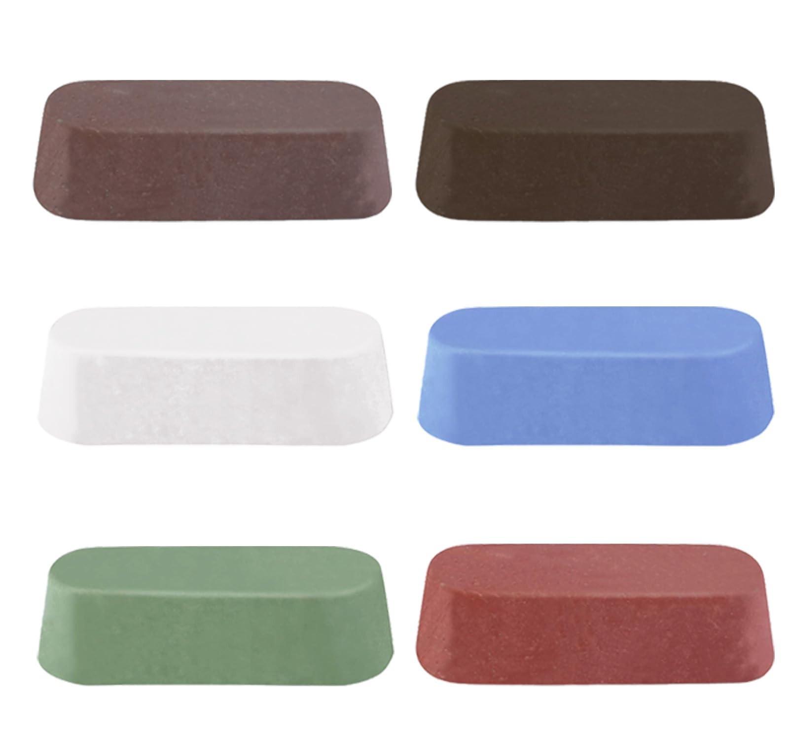 6 Pack 7.5oz Metal Polishing Compoud Kit Stropping Compound for Leather Strap