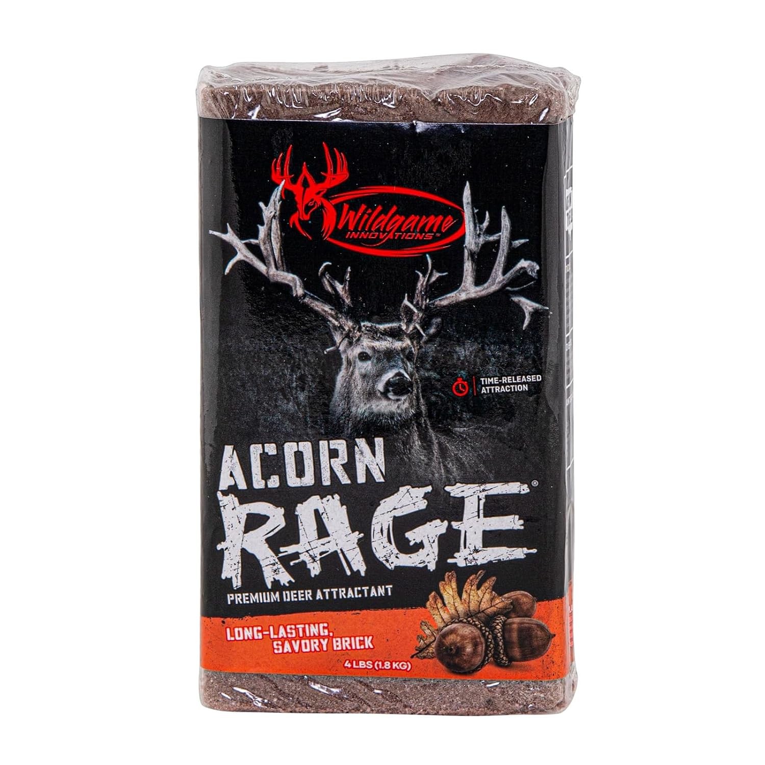 WILDGAME Innovations Acorn Rage Brick Deer Attractant, 4lb | Long-Lasting Powerf