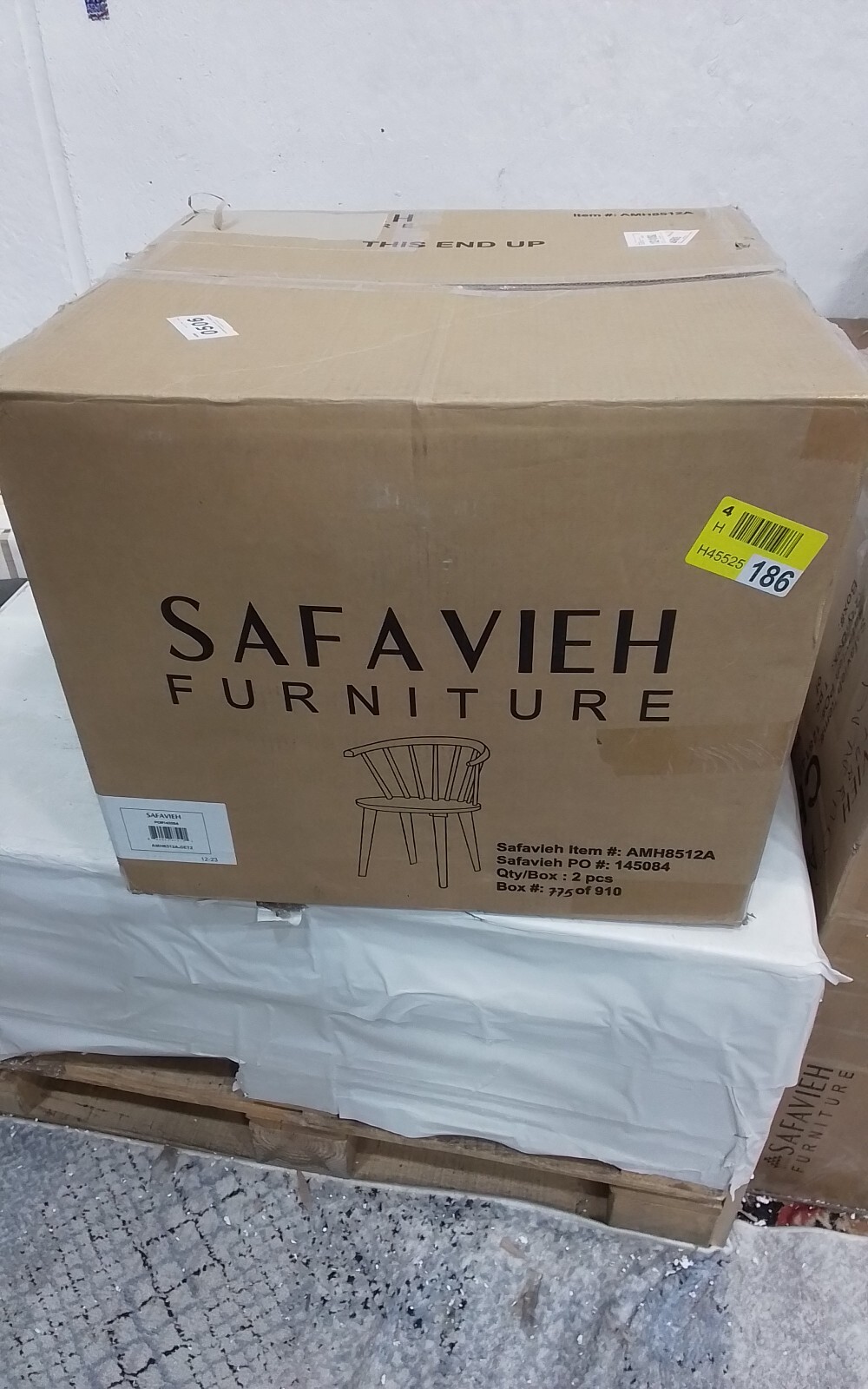 Safavieh BLANCHARD SIDE CHAIR, Reduced Price 2172748539 AMH8512A