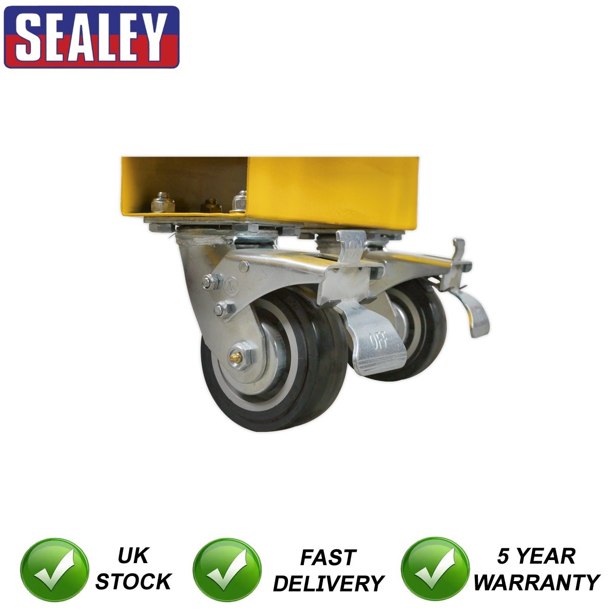 Sealey Castor Wheel Kit for SSB02E & STB03E STBWK