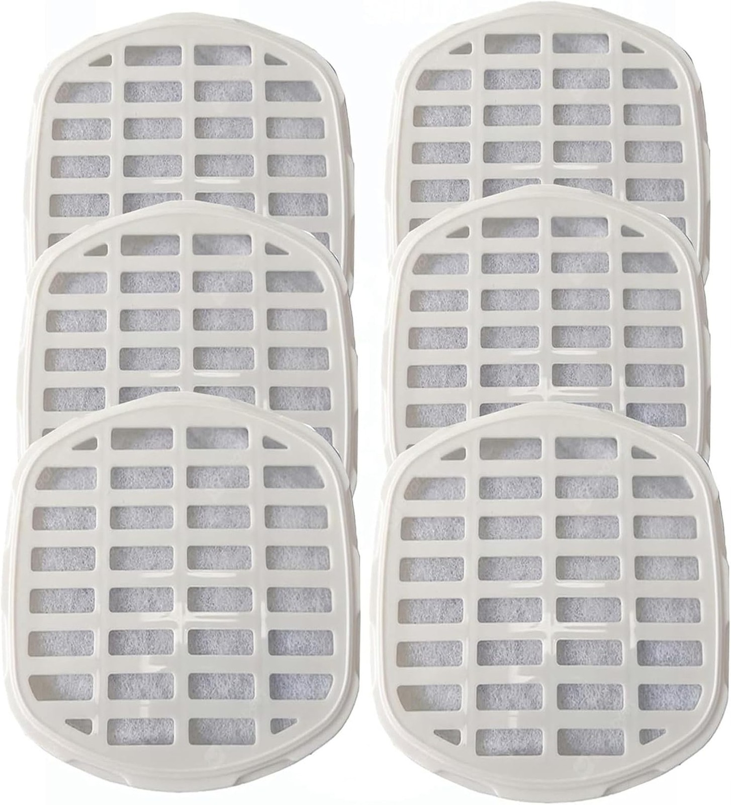 DOGNESS Pet Fountain Filter for D01B & D03 (6 Pieces - 1L&2.2L Filters)