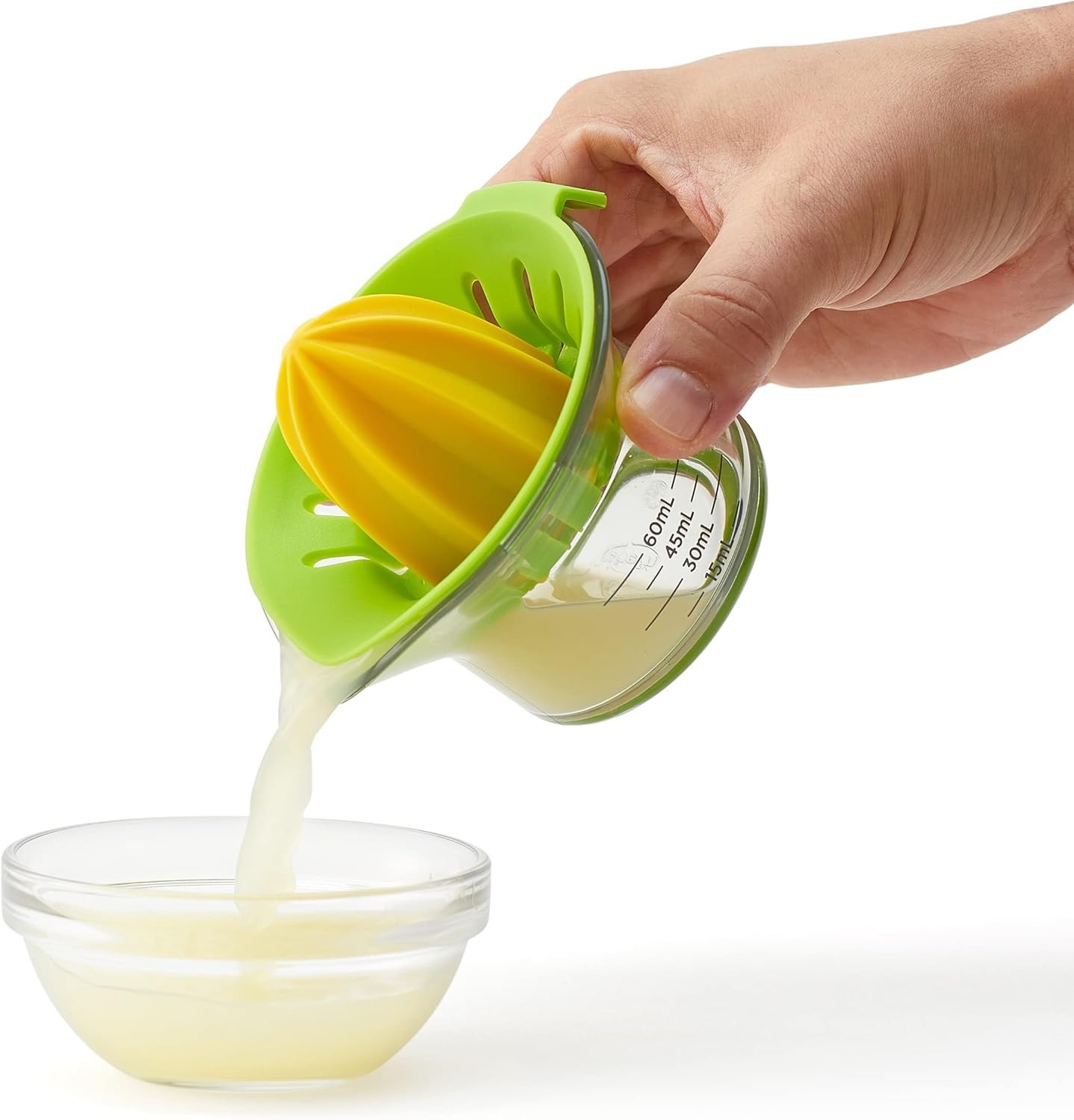 Compact Mini Juicer Kit for Lemons & Limes - Pulp-Free Fresh Juice Experience