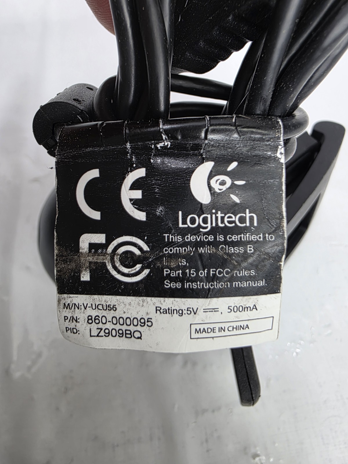 LOGITECH USB WEBCAM V-UCU56