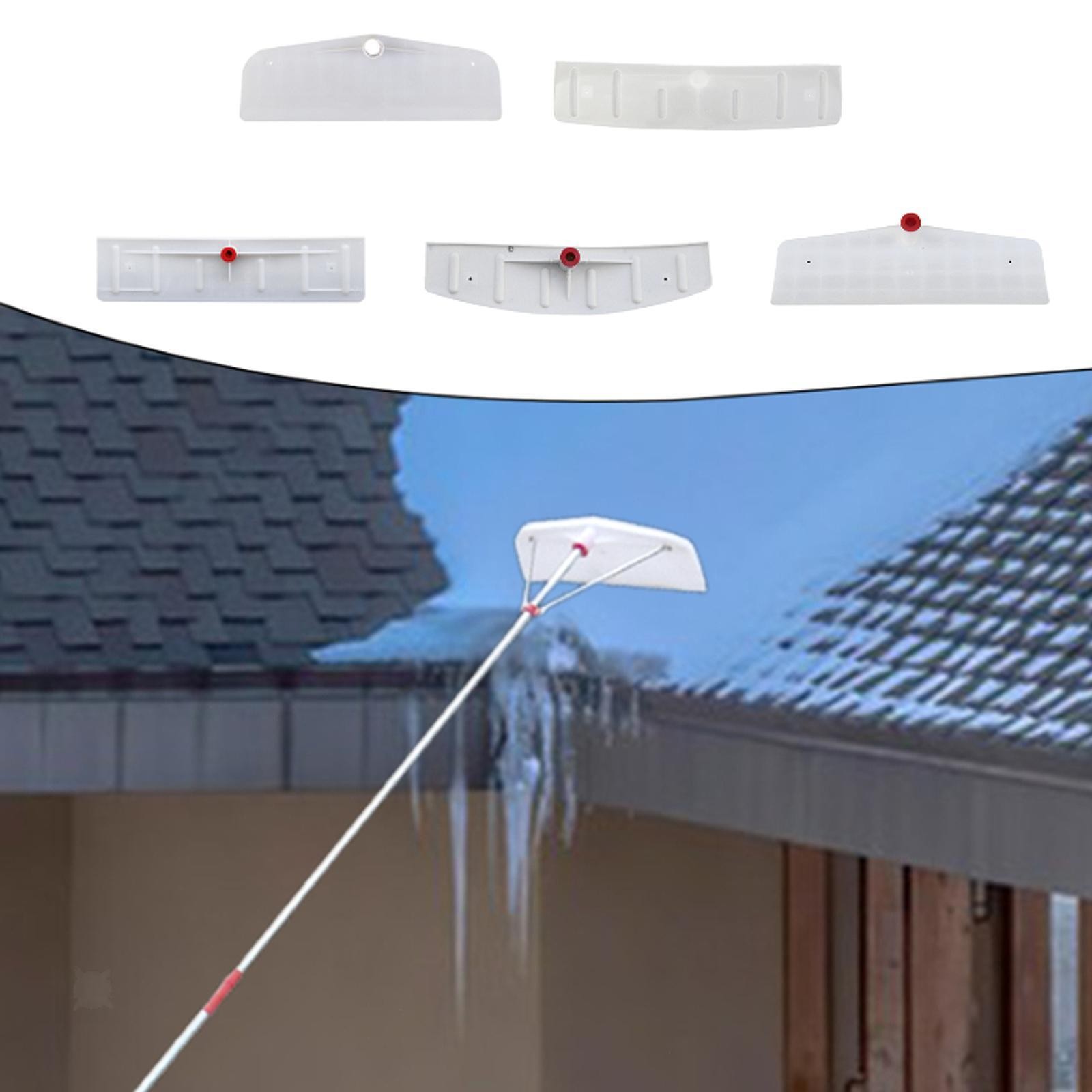 Snow Scraper Telescopic Winter Snow Removal Tool for Farm Greenhouse Garden