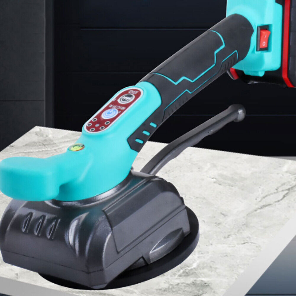 Tile Vibrator Suction Tiling Machine 5-speed Floor Laying Leveling Tool +Battery