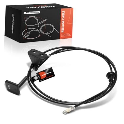 Front Hood Latch Release Cable with Handle Compatible with Honda Element 2003