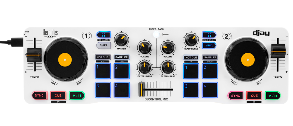 Hercules DJCONTROL Mix- Mix on your smartphone — become a DJ!