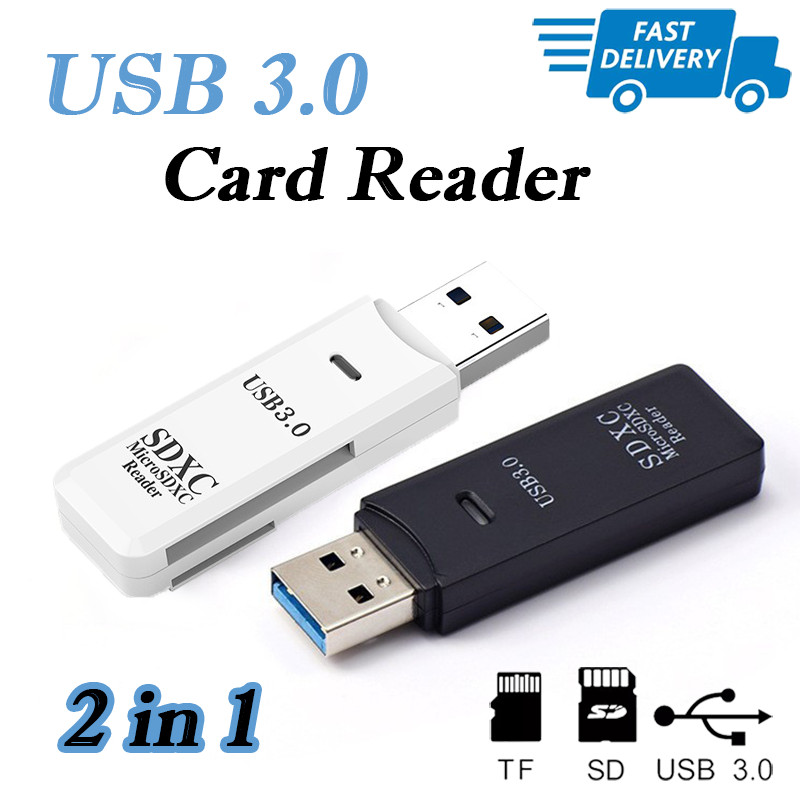 1pc USB3.0 SD Card Reader for PC Micro SD Card to USB Adapter for Camera Memory