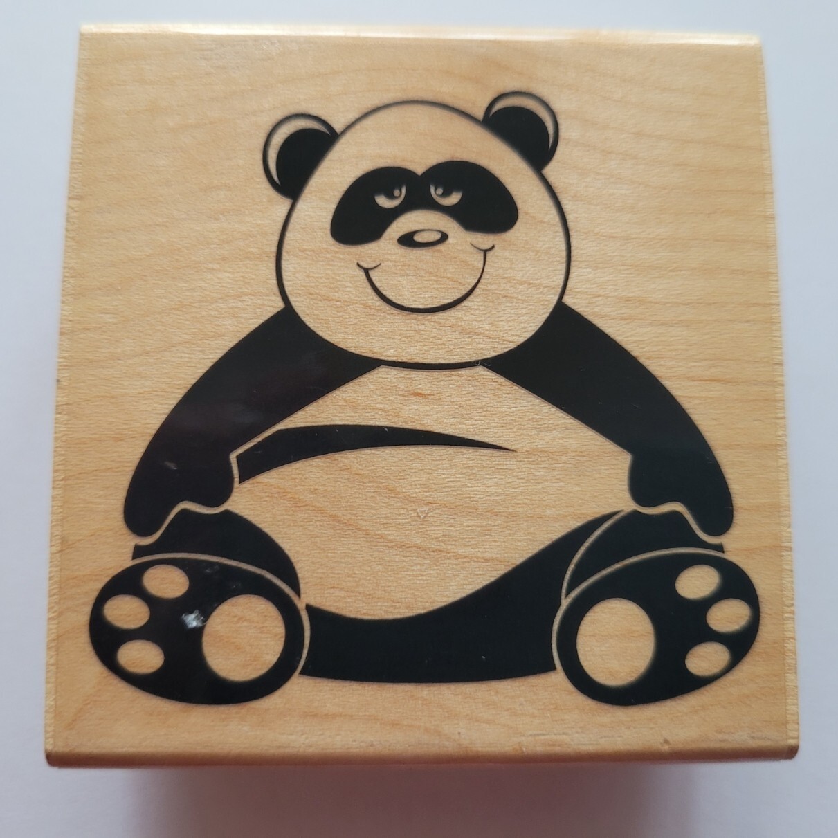 Panda 02 Mounted Rubber Stamp 2009 Stampabilities G1103