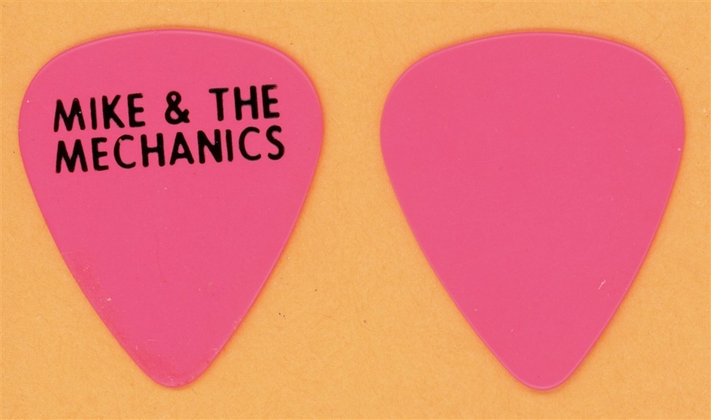 Genesis Mike Rutherford & Mechanics Vintage Guitar Pick - 1988 Living Years Tour