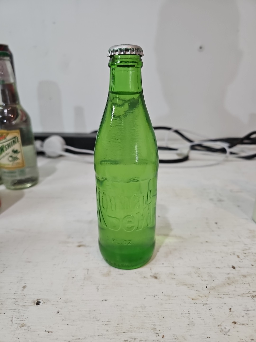 Mountain Dew Bottle 10oz Unopened Vintage