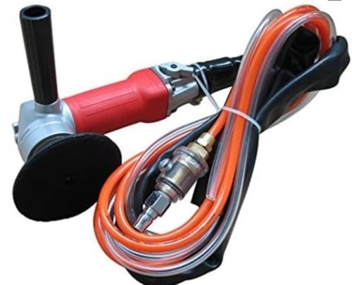 Air Grinder,4-Inch Air Wet Stone Polisher 5500 Rpm with Rear Exhaust