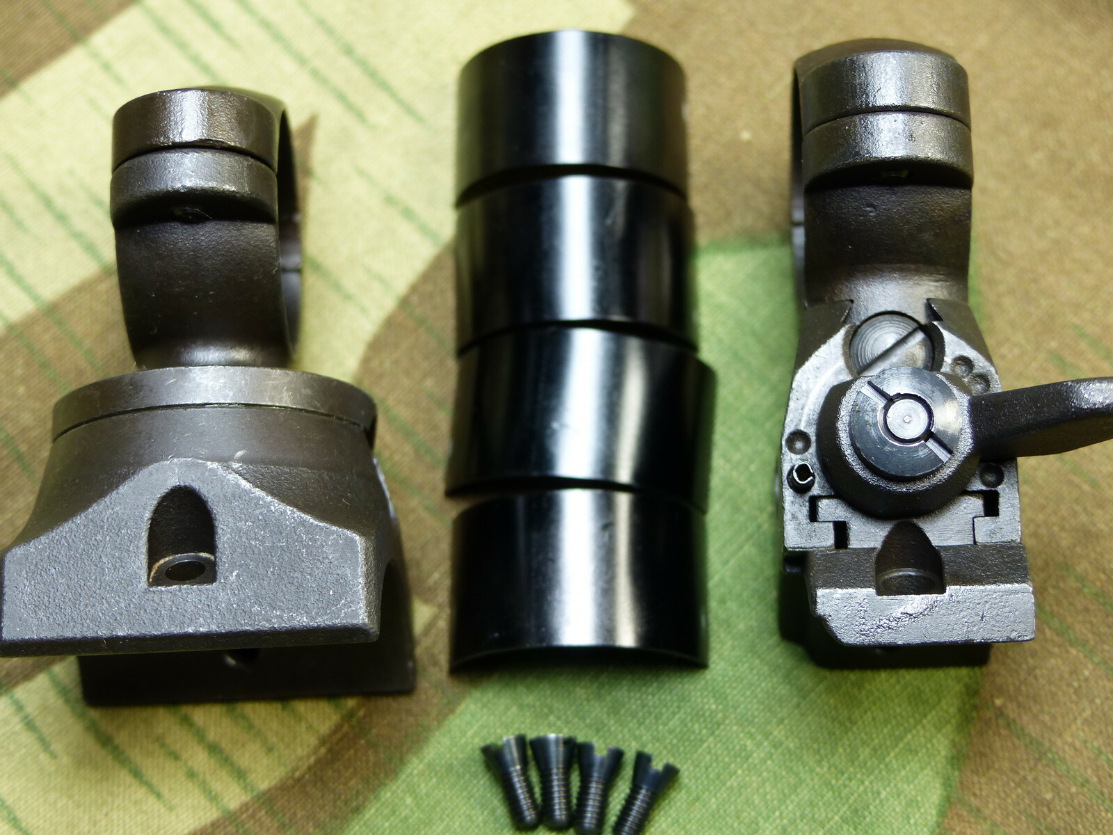 German K98 Mauser High Turret Sniper Scope Mount with Split Rings & M3.5 screws