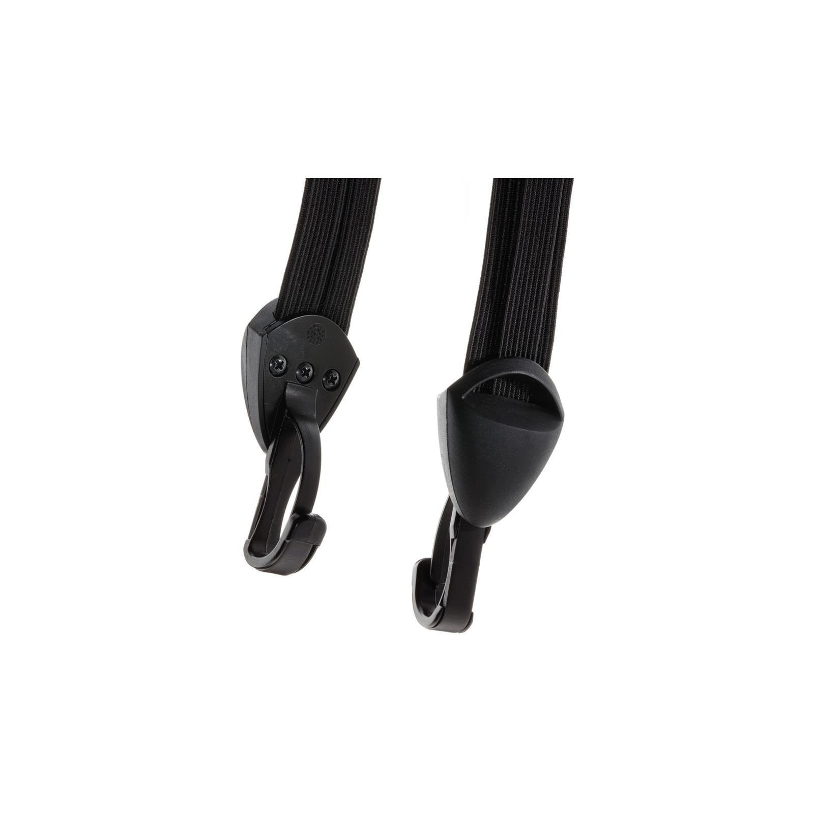 Widek Luggage Straps All Black, Black On Card
