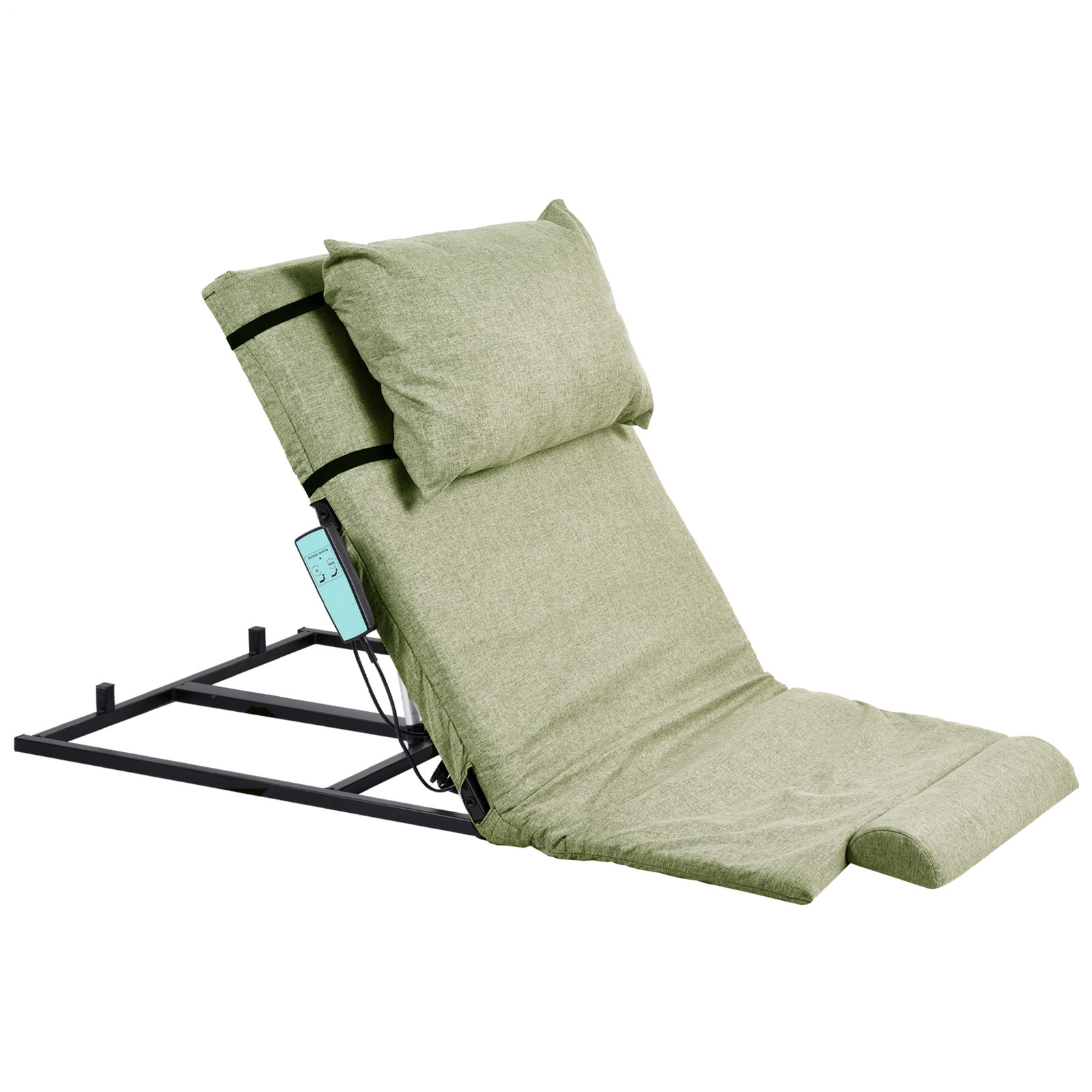 Electric Lifting Bed Backrest 2-80° Adjustable Back Rest Support For Elderly