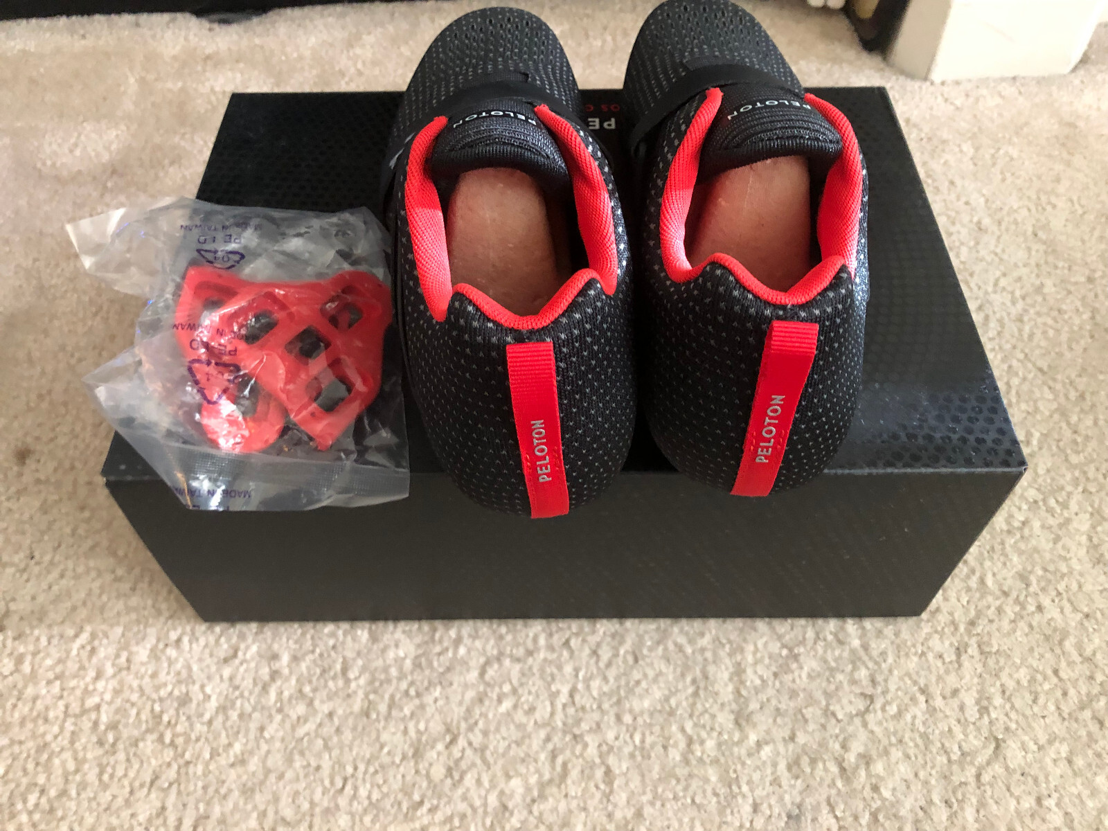 Peloton Altos Cycling Shoes Bike+ Single Hook Loop Strap US 7.5Men / 9Women