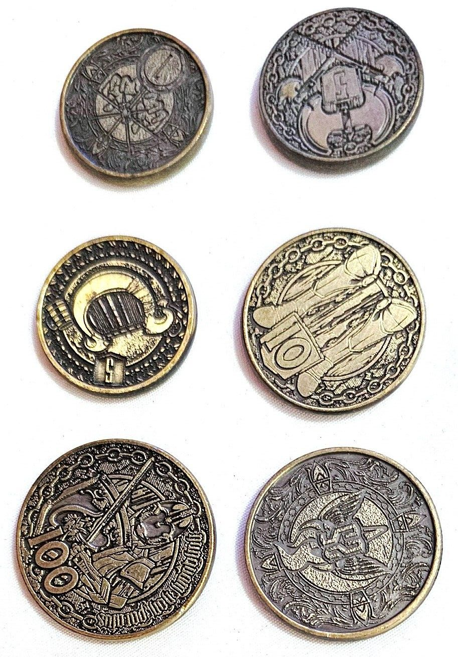 6pc Lot Game Tokens?