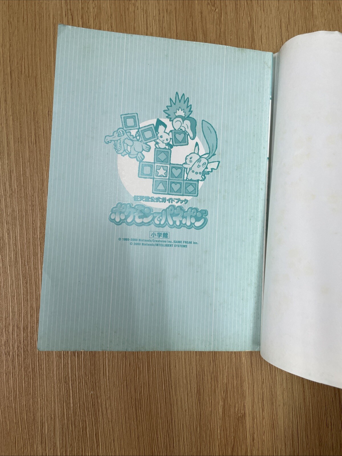 POKEMON DE PANEPON Nintendo Official Guide Sticker japnese Book
