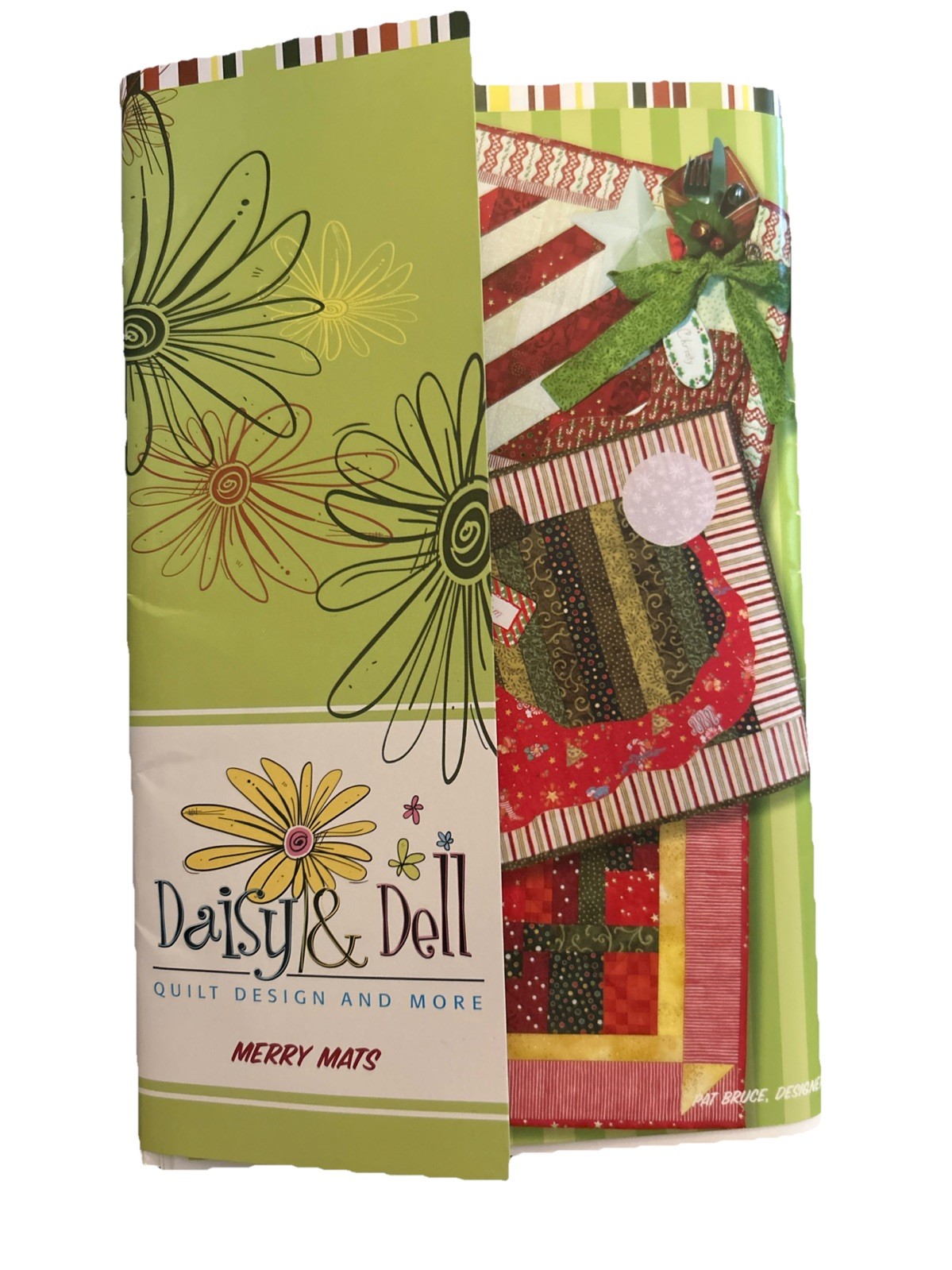 Daisy & Dell Merry Mats Quilt Christmas Placemats 3 Designs Uncut