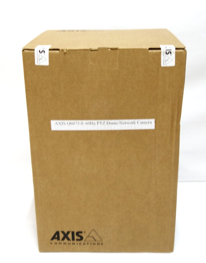 New Axis Q6075-E 01752-004 60HZ 2MP 1080p Outdoor IP Network 40X PTZ Camera