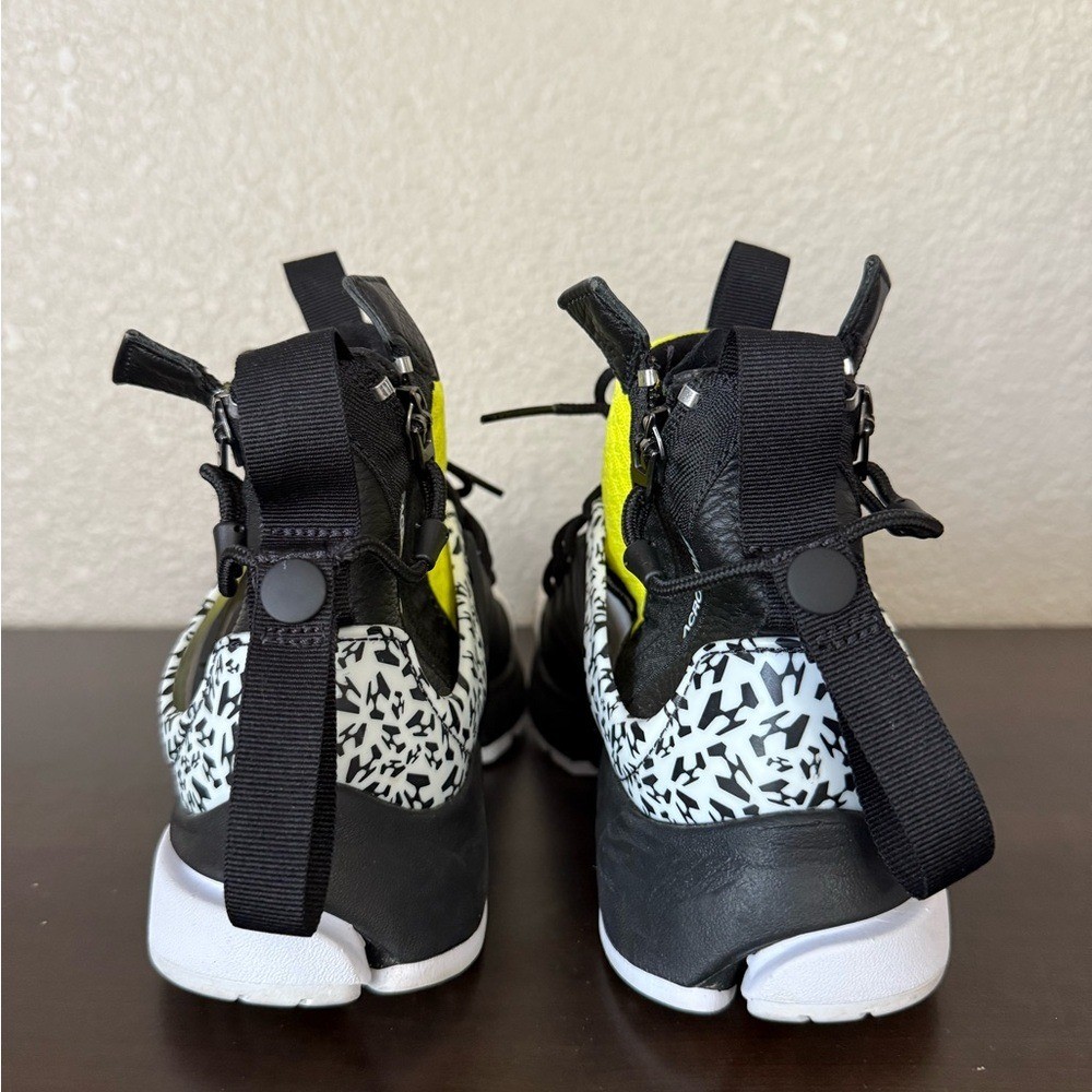 Nike Acronym x Air Presto Mid Dynamic Yellow Sneakers size 5 Men AH7832-100
