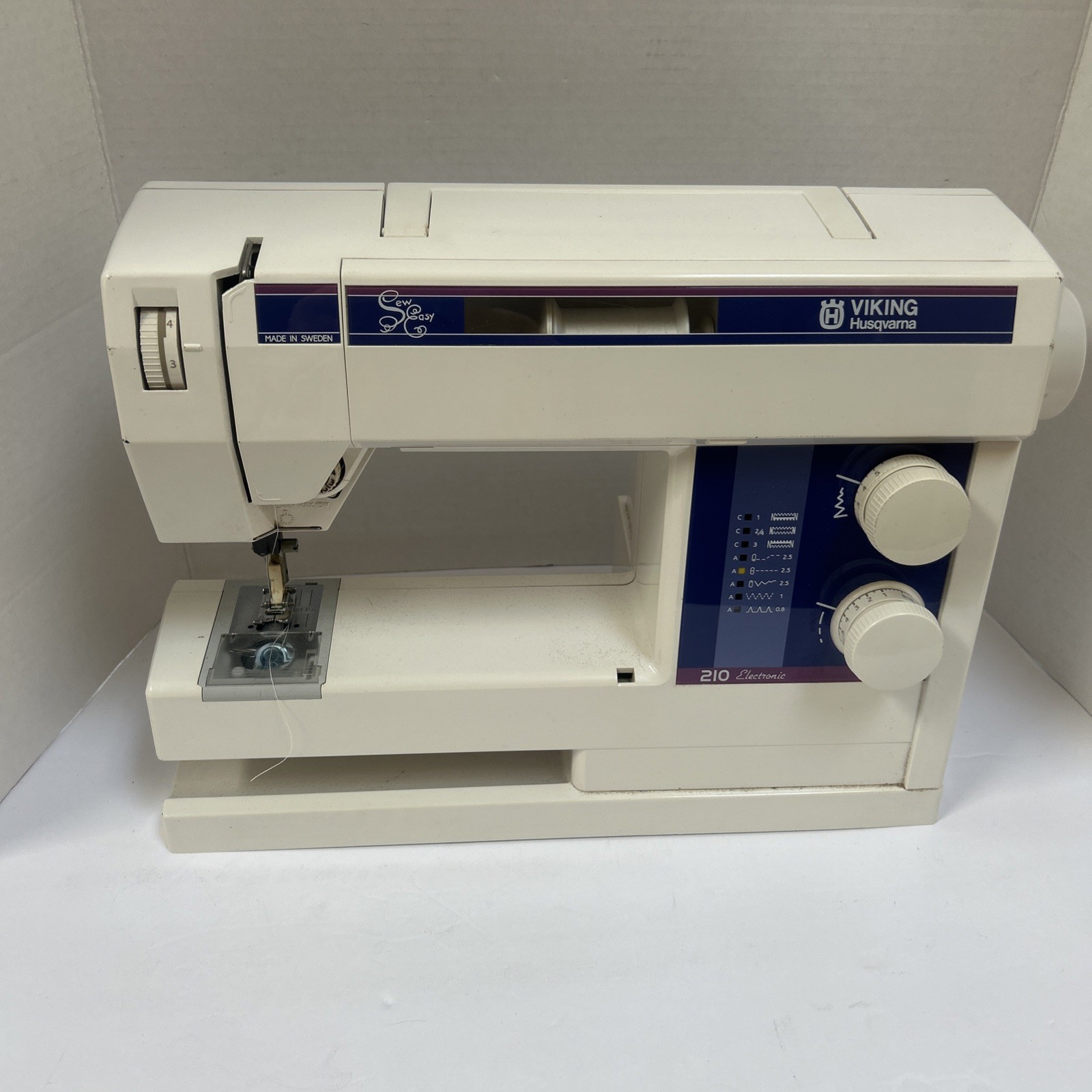 Husqvarna Viking #1 300 Anniversary Sewing Machine No CORD  NO PEDAL Untested